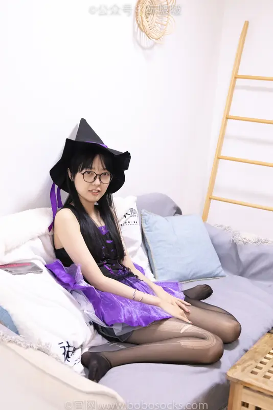 [BoBoSocks袜啵啵]NO.051 稚予-魔女装、高跟鞋、黑丝 4