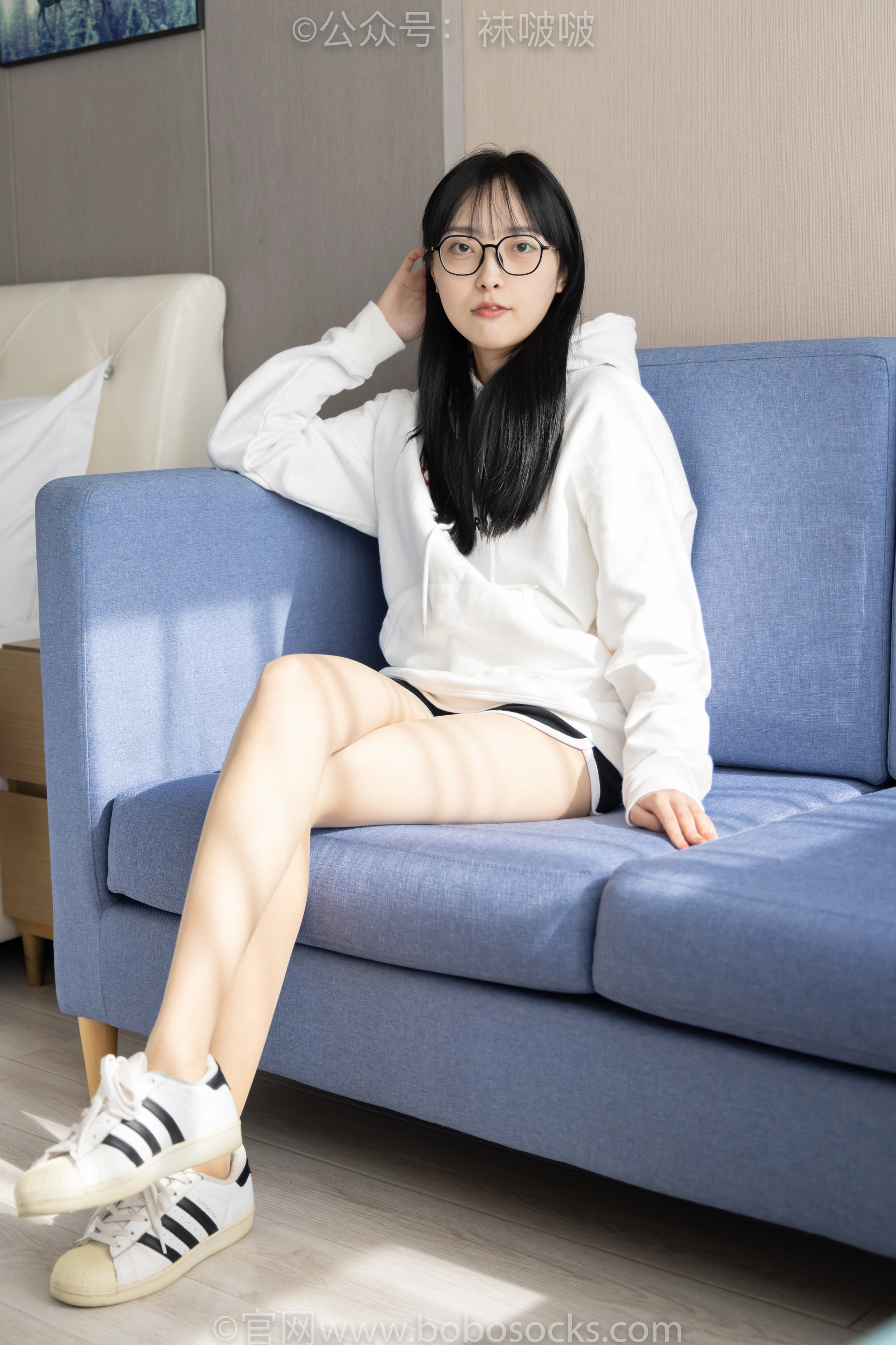 [BoBoSocks袜啵啵]NO.058 稚予-贝壳头、肉丝 0