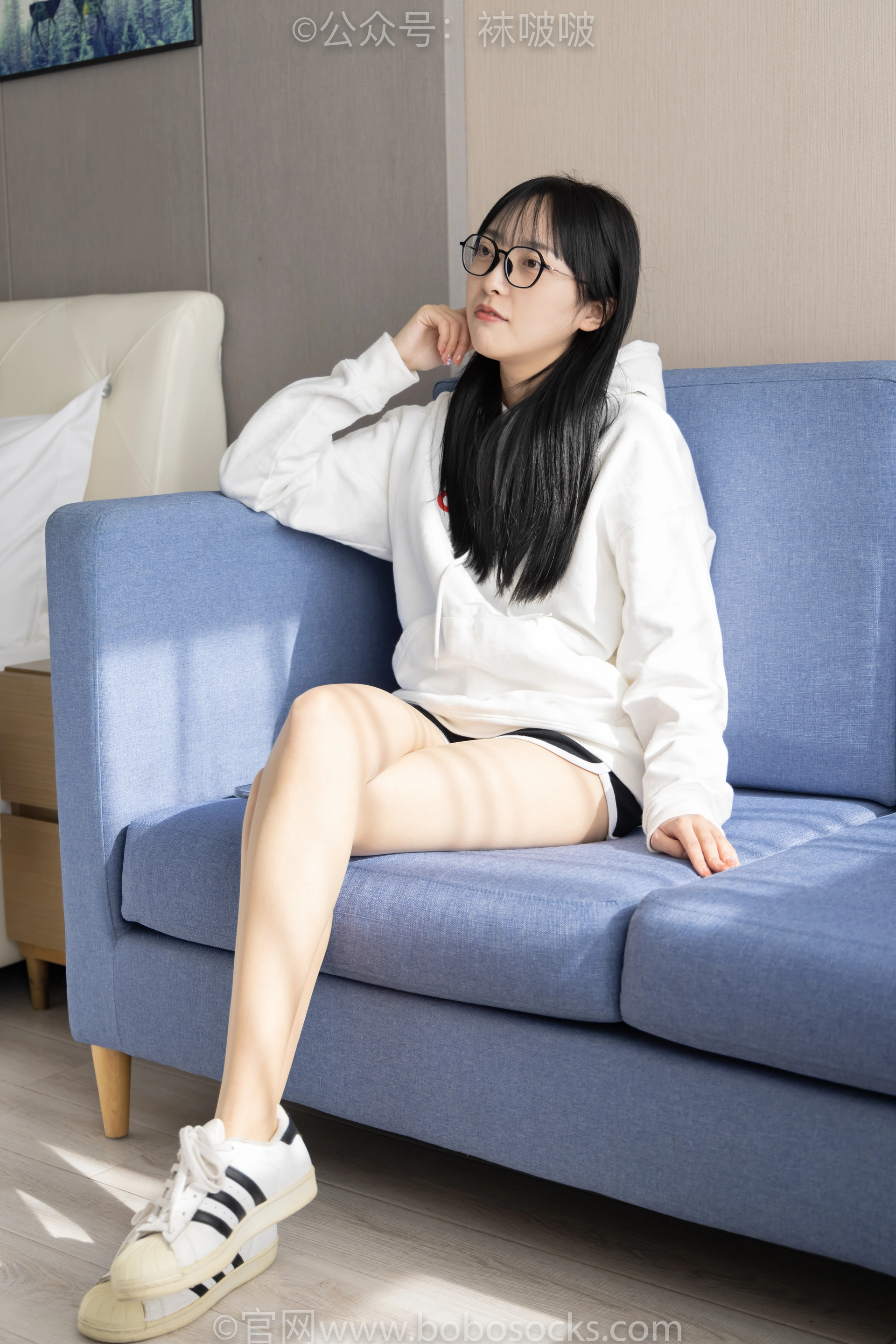 [BoBoSocks袜啵啵]NO.058 稚予-贝壳头、肉丝 1